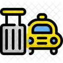 Taxi Baggage Luggage Icon