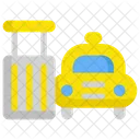 Baggage Luggage Taxi Icon