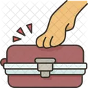 Baggage Inspection Dog Icon