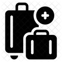 Baggage airport add  Icon