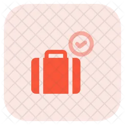 Baggage Check  Icon