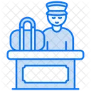 Baggage Check Baggage Claim Baggage Carousel Icon