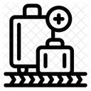 Baggage claim add  Icon