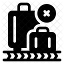 Baggage claim delete  Icon