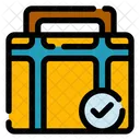 Baggage Claim Suitcase Journey Icon
