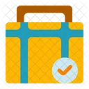 Baggage Claim Suitcase Journey Icon