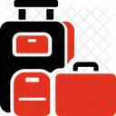 Baggage Travelling Business Icon