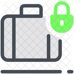 Baggage Lock  Icon