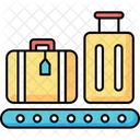 Baggage on conveyor belt  Icon