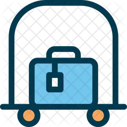 Baggage trolley  Icon