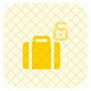Baggage Unlocked Open Bag Open Baggage Icon