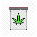 Baggie Marijuana Cannabis Icon