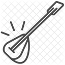 Baglama Guitar Musical Instrument Icon