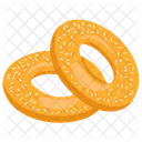 Bagles Donut Ring Icon