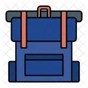 Bagpack Camping Travel Bag Icon