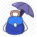 Bags Umbrella Safe Icon