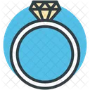 Bague Diamant Mode Icon