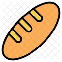 Loaf French Bread Baguette Icon