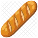 Baguette Pan Frances Pan Icono