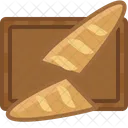 Baguette Chopping Board Icon