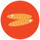 Baguette Sandwich Fruhstuck Symbol