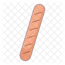 Baguette french bread  Icon