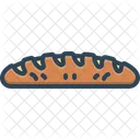 Baguette Food Bake Icon