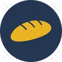 Baguette Bread Loaf Icon