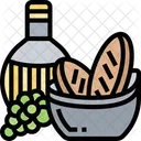 Baguette Wine  Icon