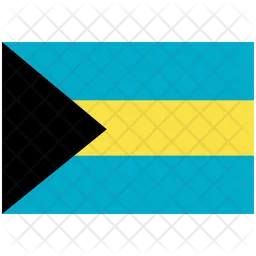 Bahamas Flag Ícone