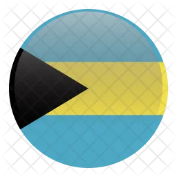 Bahamas Flag Icon