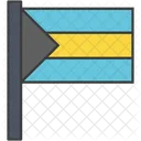 Bahamas Country Flag Icon