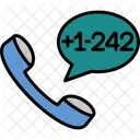 Bahamas Dial Code  Icon