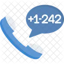 Bahamas Dial Code  Icon