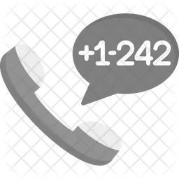 Bahamas Dial Code Icon - Free Download Network & Communication Icons |  IconScout