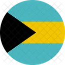 Bahamas Flag World Icon
