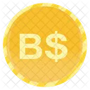 Bahamian Dollar Coin  Icon