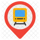 Lage des Bahnhofs  Symbol
