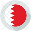 Bahrain Country Flag Icône