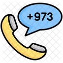 Bahrain Country Code Icon