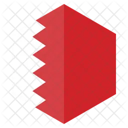 Bahrain Flag Icon