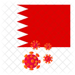 Bahrain Flag Symbol