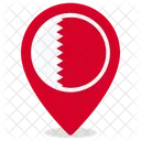 Bahrain Country National Icon
