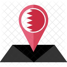 Bahrain Flag Icon