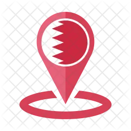 Bahrain Flag Icon