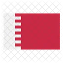 Bahrain Flag Nation Icon