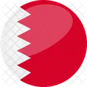 Bahrain Flag Country Icône