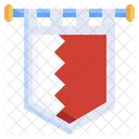 바레인 국기  아이콘