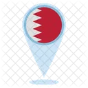 Bahrain Location  Icon