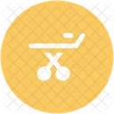 Bahre Patient Bett Symbol